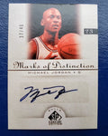 2005-06 SP Signature Edition Marks of Distinction basketball Michael Jordan #md-mj, BULLS / Wizards (HOF)