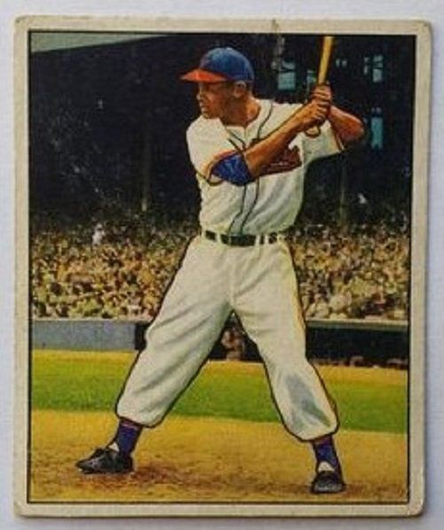 1950 Bowman baseball Larry Doby #39, CLEVELAND (HOF)