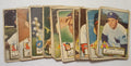 1952 Topps baseball cards, 17 card lot
