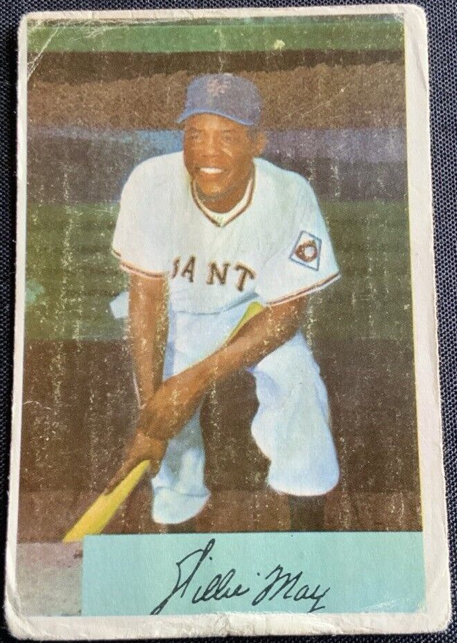 1954 Bowman baseball Willie Mays #89, GIANTS / METS (HOF)