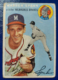 1954 Topps baseball Warren Spahn #20, BRAVES (HOF)