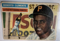 1956 Topps baseball Pittsburgh Pirates Roberto Clemente #33, PIRATES (HOF)