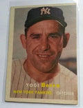 1957 Topps baseball Yogi Berra #2, YANKEES (HOF)