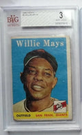 1958 Topps baseball Willie Mays #5, GIANTS / METS (HOF)