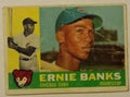 1960 Topps baseball Chicago Cubs Ernie Banks #10, CUBS (HOF)