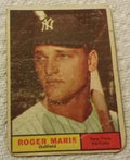 1961 Topps baseball Roger Maris #2, YANKEES / CARDINALS (HOF)