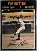 1971 Topps baseball Nolan Ryan #513, Mets / ASTROS / RANGERS (HOF)