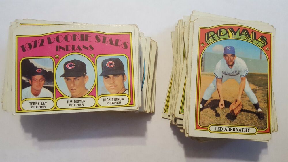 1972 Topps baseball cards, 140 card lot