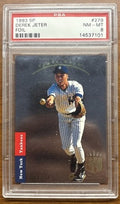 1993 Upper Deck SP baseball Derek Jeter rookie card #279, New York YANKEES (HOF)